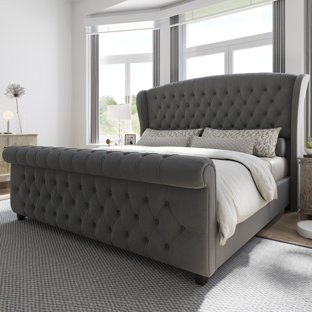 Dulane Sleigh Bed